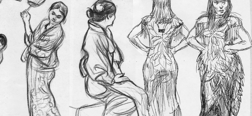 Costumed Figure Drawing